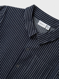 NAME IT Kortærmet Skjorte Fel Navy Blazer